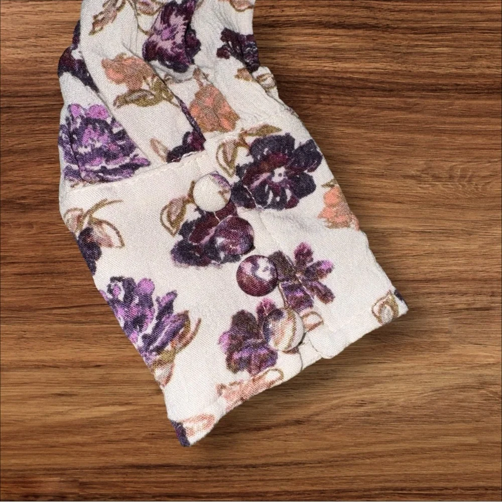 EUC Free People About A Girl Fit And Flare Dress size 0 MSRP: $128 FLORAL SPRING